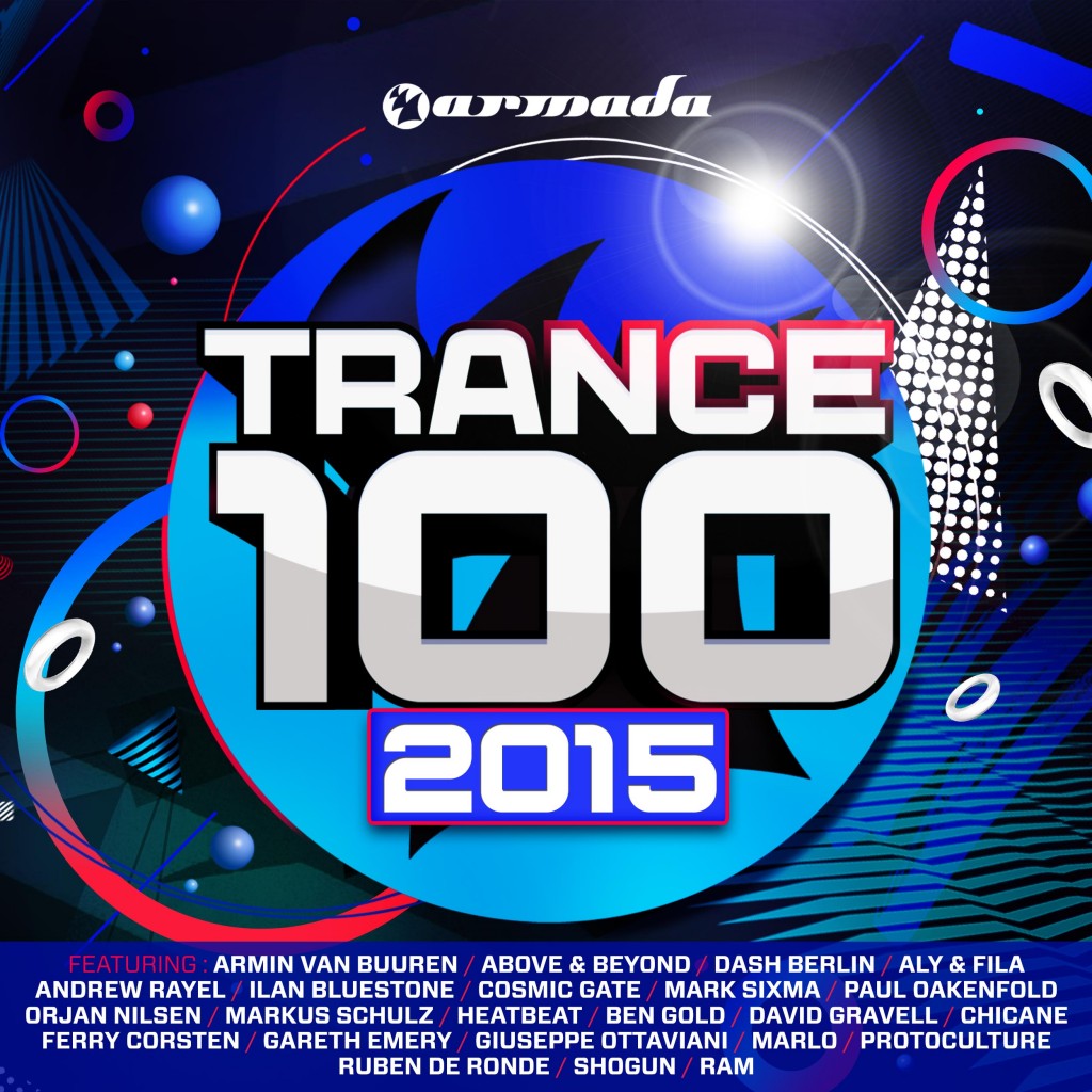 Various Artists - Trance 100 - 2015 (front)-2